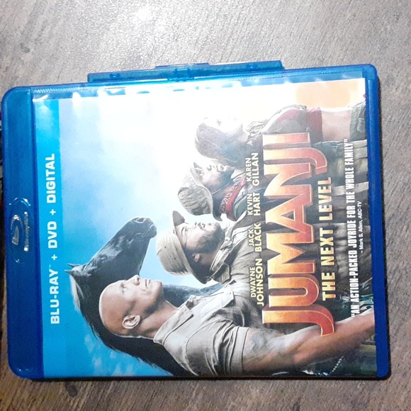 Sony Other - 📀 Jumanji Movie-The Next Level DVD (Blu Ray)